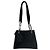 Borsa Tote Chanel Vintage Matelassé Coco Mark Nero - vista 3