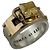 Hermès HERMES Vintage Kelly Ring Argento D'oro
