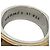 Hermès HERMES Vintage Kelly Ring Argento D'oro - vista 3