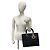 Borsa Tote Mini Lady Cannage Christian Dior Nero - vista 2