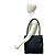 Timeless Borsa Tote Chanel Vintage Coco Mark Nero - vista 2