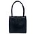 Timeless Borsa Tote Chanel Vintage Coco Mark Nero - vista 3