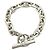 Hermès Bracciale Hermes Vintage Chaine d'Ancre GM Argento