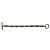 Hermès Bracciale Hermes Chaine d'Ancre MM 16-Link in Argento - vista 6