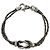 Tiffany & Co Bracciale Tiffany Vintage Double Rope Center Knot Argento