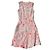 Abito floreale Chloé da donna Rosa Bianco