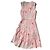 Abito floreale Chloé da donna Rosa Bianco - vista 3
