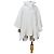 Autre Marque Strick-Poncho in Creme aus der Ancora Collection Roh
