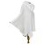 Autre Marque Strick-Poncho in Creme aus der Ancora Collection Roh - Ansicht 2