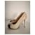 Décolleté Chanel Camelia Beige e Nero - vista 10