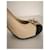Décolleté Chanel Camelia Beige e Nero - vista 9