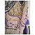 Emilio Pucci gemustertes Maxikleid Schwarz Pink Weiß Blau Beige Grau Lila Gelb - Ansicht 11