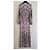 Emilio Pucci gemustertes Maxikleid Schwarz Pink Weiß Blau Beige Grau Lila Gelb - Ansicht 2