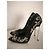 Décolleté Casadei neri con strass Nero - vista 6