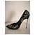 Décolleté Casadei neri con strass Nero - vista 7