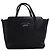 Gucci Swing Handtasche aus schwarzem genarbtem Leder