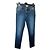 Autre Marque Jeans en denim bleu Twinset Simona Barbieri avec poches cœur - vue 2