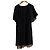 Autre Marque MACPHEE Seidenchiffon-Kleid Schwarz - Ansicht 2