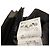 Autre Marque MACPHEE Seidenchiffon-Kleid Schwarz - Ansicht 5