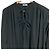 Autre Marque THE IRON BOW-FRONT ASYMMETRY Langärmeliges Kleid aus Triacetat - Ansicht 4