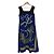 Autre Marque GRACE Class Jewelry Motif Kleid Blau