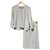 Autre Marque Set Blusa e Gonna green label relaxing Marrone Grigio
