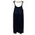 Autre Marque Americana Mesh Combo Kleid Blau Marineblau - Ansicht 2