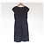 Autre Marque ANAYI Spitzenkleid aus Leinenmischung Blau Marineblau - Ansicht 2