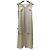 Autre Marque Vestido Double Cross JUSGLITTY Blanco - vista 4