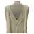 Autre Marque Vestido Double Cross JUSGLITTY Blanco - vista 6