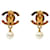 Chanel Orecchini Pearl Drop Turnlock Gold D'oro - vista 3
