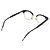 Thom Browne Black Acetate Eyeglass Frame - view 3