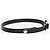 Salvatore Ferragamo Choker in pelle nera Nero - vista 2