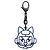 Chanel Portachiavi gatto robot in cristallo blu
