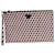Saffiano Prada Pouch geometrica rosa  - vista 1