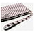 Saffiano Prada Pouch geometrica rosa  - vista 5