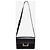 Saint Laurent Borsa Lulu in camoscio e pelle nera Nero - vista 2