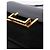 Saint Laurent Borsa Lulu in camoscio e pelle nera Nero - vista 6