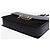 Saint Laurent Borsa Lulu in camoscio e pelle nera Nero - vista 9