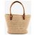 Balenciaga Bolso tote de rafia Le City Neutral - vista 10