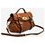Mulberry Borsa satchel 2 vie Alexa in pelle marrone - vista 2