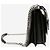 Saint Laurent Borsa Sunset in pelle nera Nero - vista 6