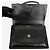 Saint Laurent Borsa Sunset in pelle nera Nero - vista 8
