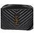 Saint Laurent Borsa Lou Camera bag Paris nera Nero - vista 3