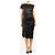 Paco Rabanne Schwarzes Lurex-Midikleid - Größe UK 10 - Ansicht 3