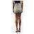 Saint Laurent Blauer Denim-Minirock mit rohem Saum - size UK 6 - Ansicht 3