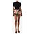 Autre Marque Mini gonna-pantalone multi texture - size S Multicolore - vista 2