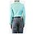 Courreges Türkise Kunstlederjacke - Größe UK 8 Blau - Ansicht 2