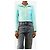 Courreges Türkise Kunstlederjacke - Größe UK 8 Blau - Ansicht 3