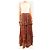 Etro Falda maxi escalonada roja con estampado paisley - size UK 10 - vista 2